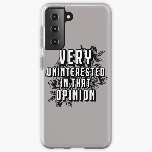 Schitts Creek very uninterested in that opinion. Birthday party gifts Samsung Galaxy Soft Case