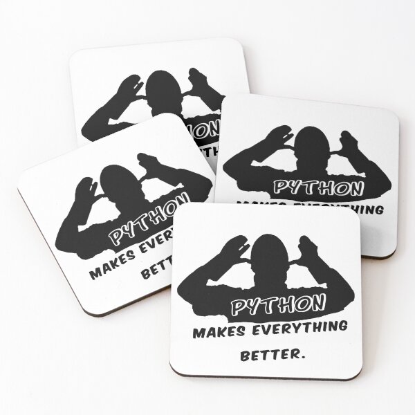 Item preview, Python makes everything better (white background) designed and sold by Rockergandalf.