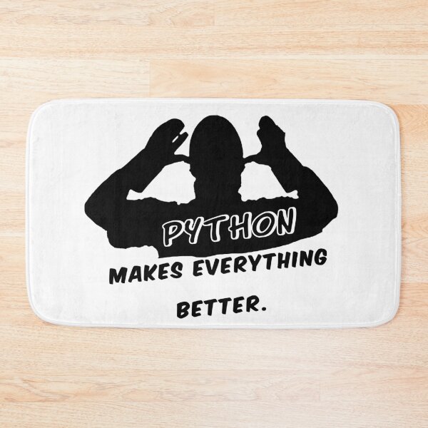Item preview, Python makes everything better (white background) designed and sold by Rockergandalf.