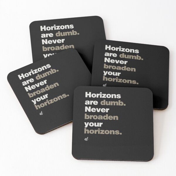 Item preview, Horizons are Dumb. designed and sold by lobstershorts.
