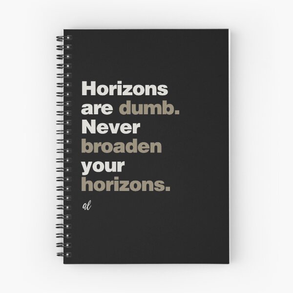 Item preview, Horizons are Dumb. designed and sold by lobstershorts.