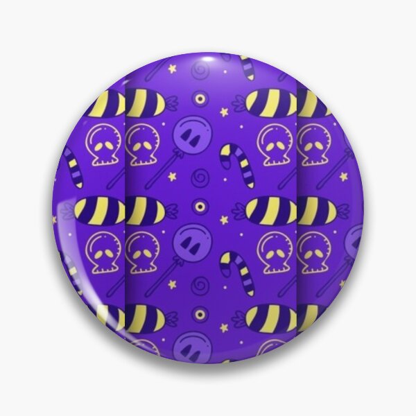 Item preview, Cute sketch pattern, purple, yellow, Cute Halloween watercolor pattern, boo, witch, eye, candy, bat, witch hat, pumpkin, latest Halloween bestselling, trending designed and sold by August-E.