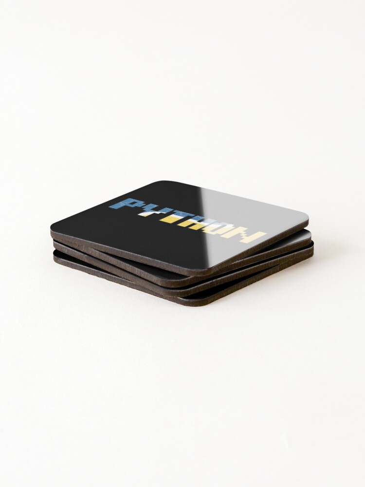 Thumbnail 4 of 5, Coasters (Set of 4), Python Py designed and sold by guicsilva.
