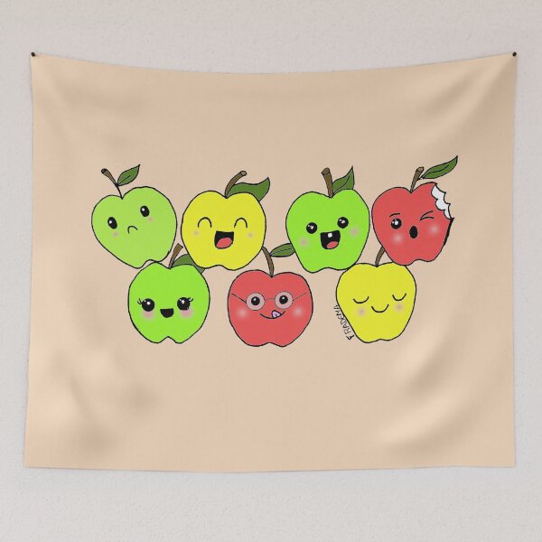 Item preview, Seven apples: red, yellow and green designed and sold by Fradema.