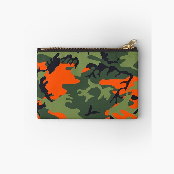 Item preview, Green and Orange Camo designed and sold by WearURColors.