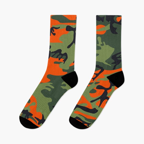 Item preview, Green and Orange Camo designed and sold by WearURColors.