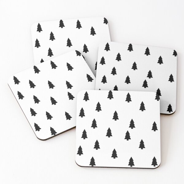 Item preview, Black fir trees designed and sold by Dani225.