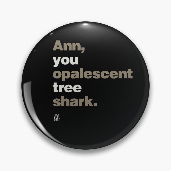 Item preview, Ann, You Opalescent Tree Shark. designed and sold by lobstershorts.