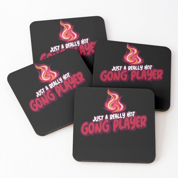 Item preview, Just A Really Hot Gong Player designed and sold by PunyPun.