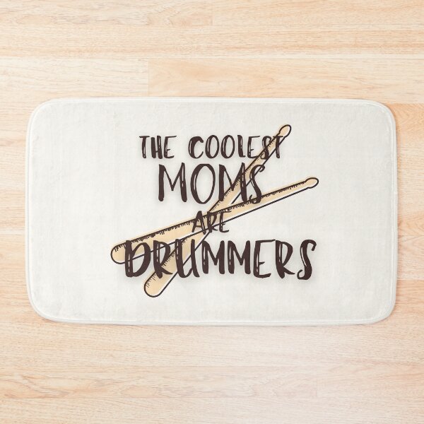 Item preview, The Coolest Moms are Drummers - black designed and sold by MixedBagMerch.