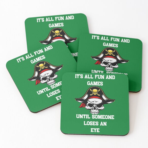 Item preview, All fun and games until someone loses an eye designed and sold by BarvinWayne.