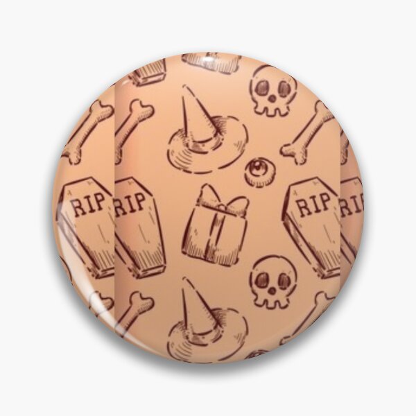 Item preview, Cute sketch pattern, orange, Cute Halloween watercolor pattern, boo, witch, eye, candy, bat, witch hat, pumpkin, latest Halloween bestselling, trending designed and sold by August-E.