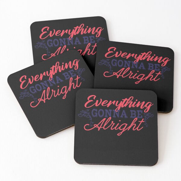 Item preview, Everything Gonna Be Alright Confidence Courage designed and sold by Two Left Hands Design.