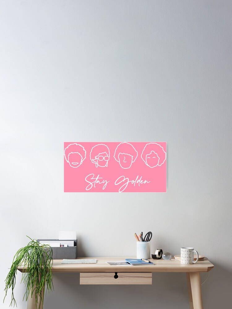 Stay Golden Golden Girls Sticker for Sale by EverydayDesign