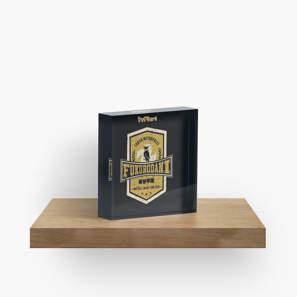 HAIKYUU: TEAM FUKURODANI (GRUNGE STYLE) Acrylic Block