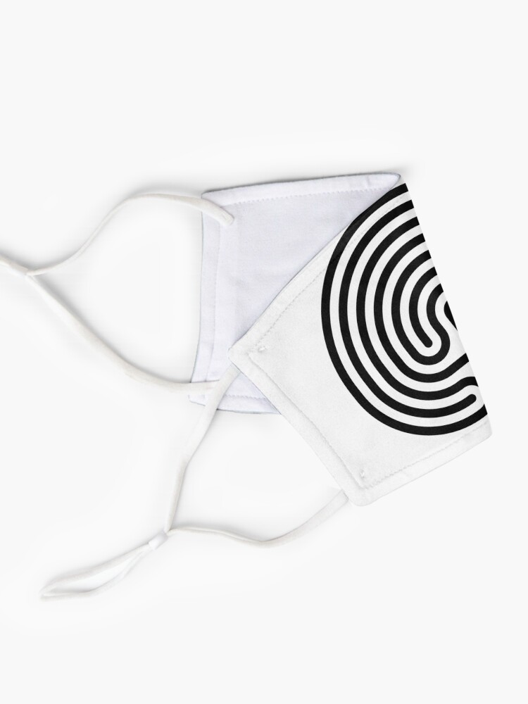 Alternate view of #Cretan, #labyrinth, Cretanlabyrinth Mask