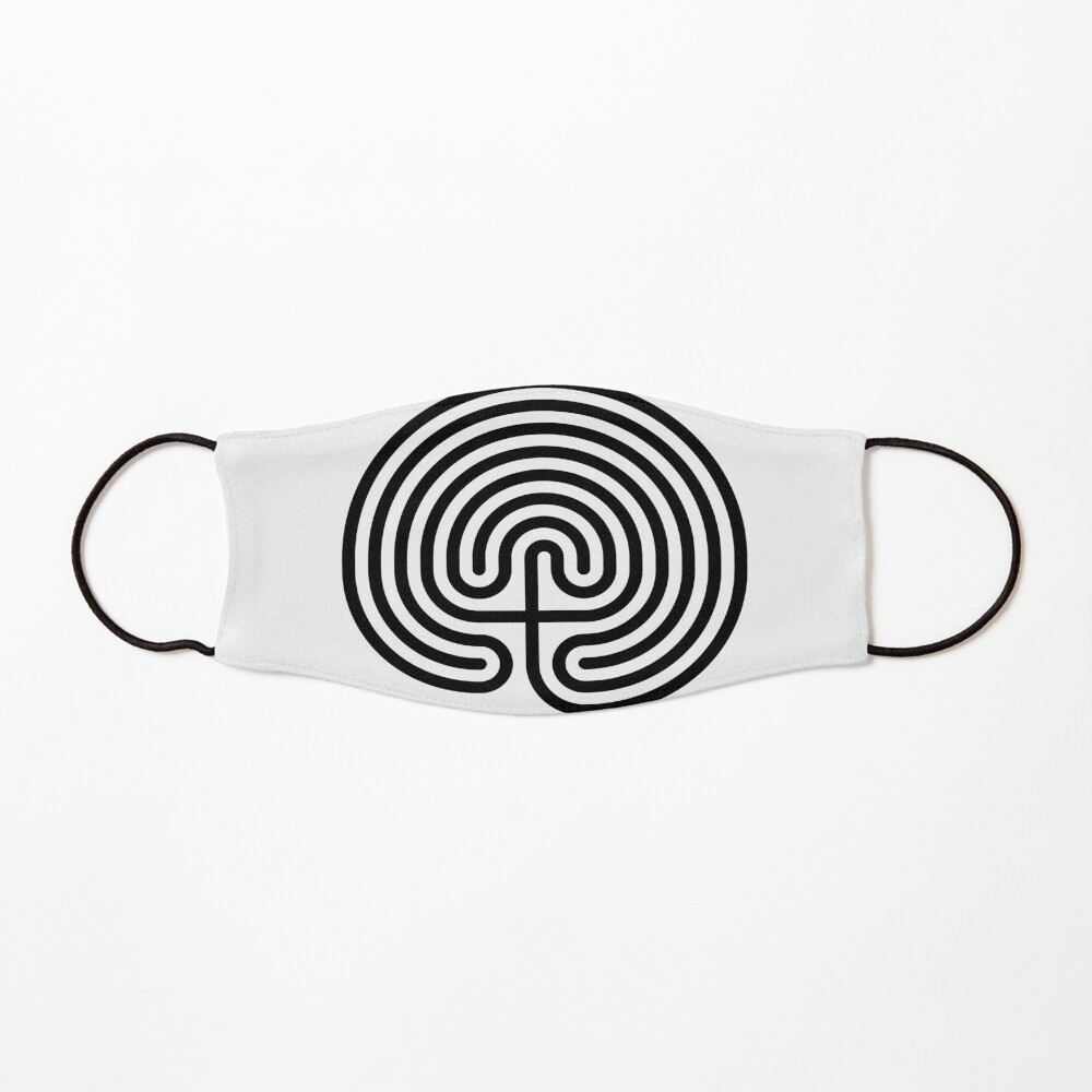 #Cretan, #labyrinth, Cretanlabyrinth Mask