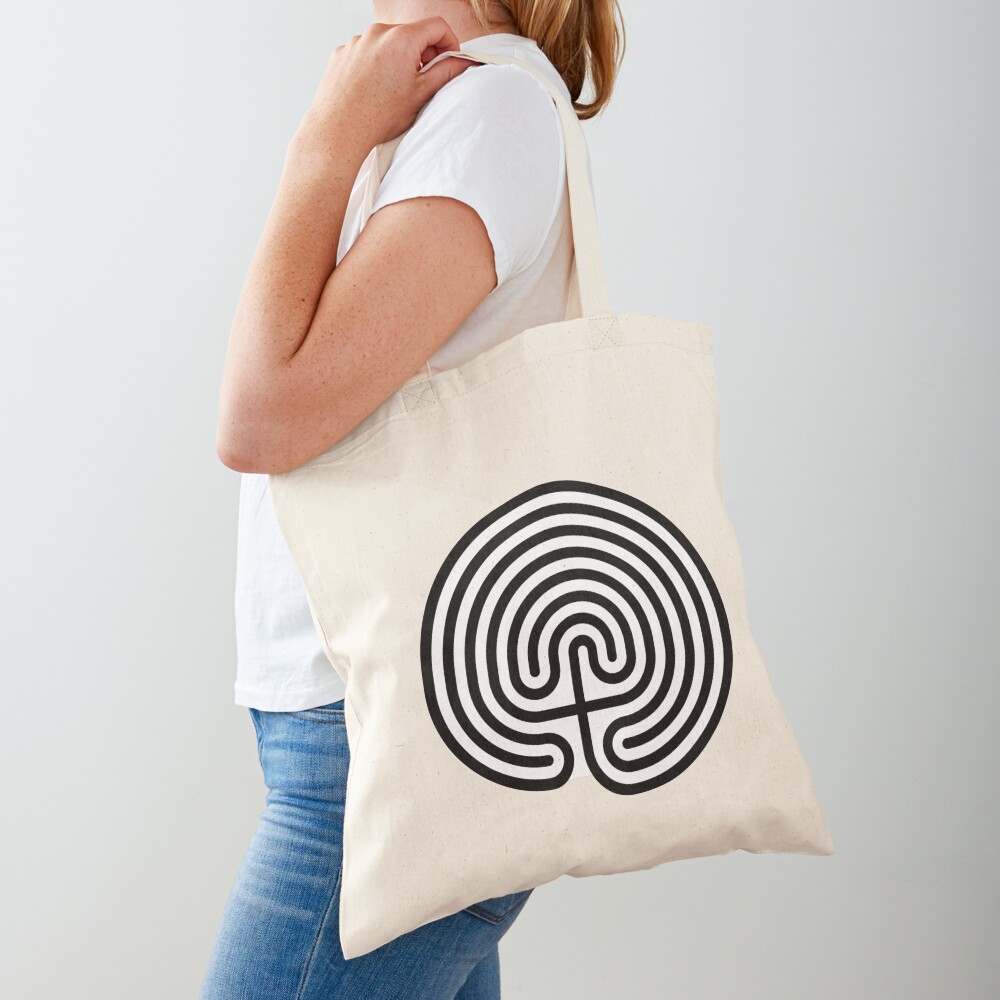 #Cretan, #labyrinth, Cretanlabyrinth Tote Bag