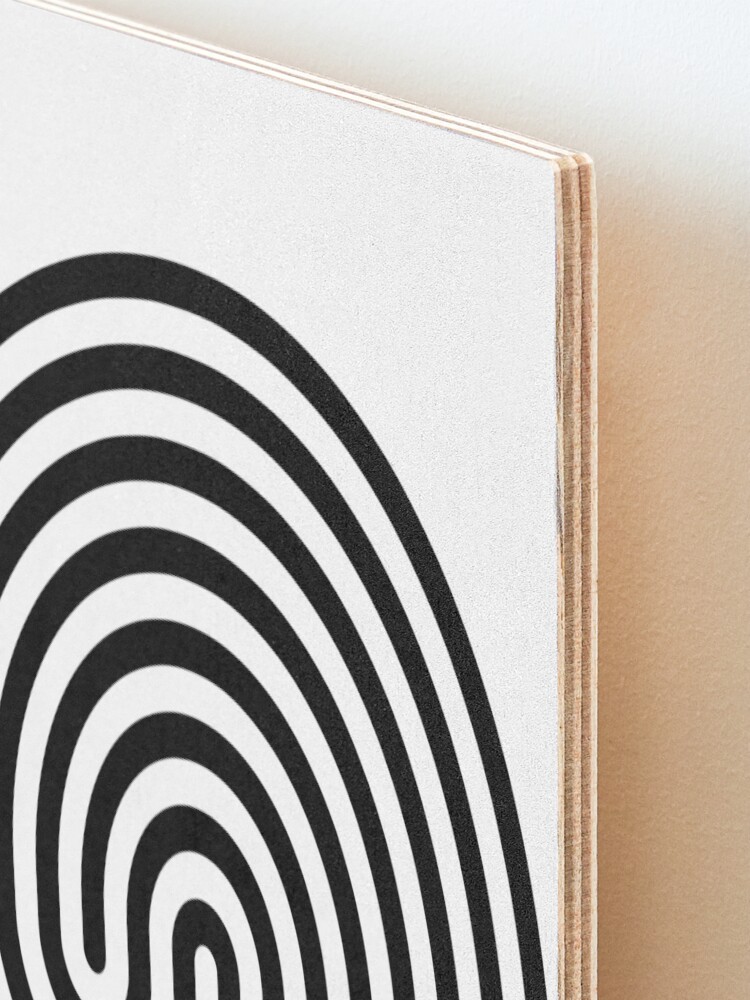 Alternate view of #Cretan, #labyrinth, Cretanlabyrinth Mounted Print