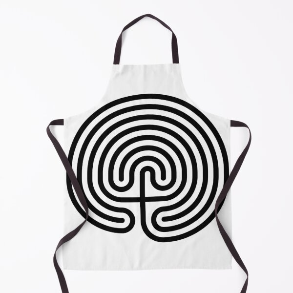 #Cretan, #labyrinth, Cretanlabyrinth Apron