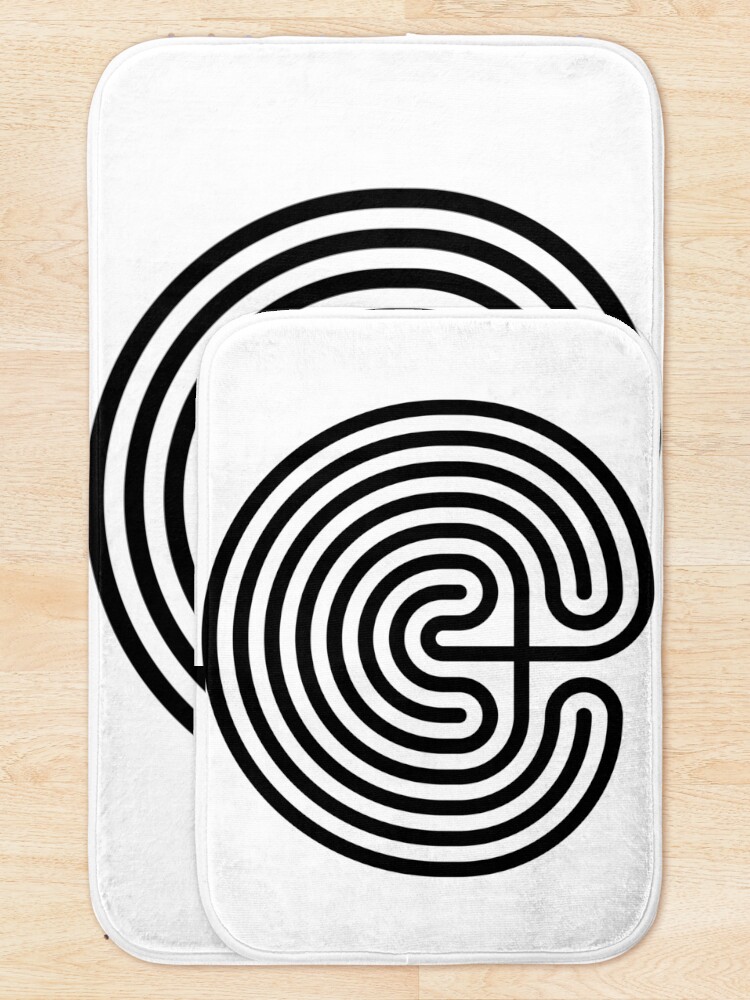 Alternate view of #Cretan, #labyrinth, Cretanlabyrinth Bath Mat