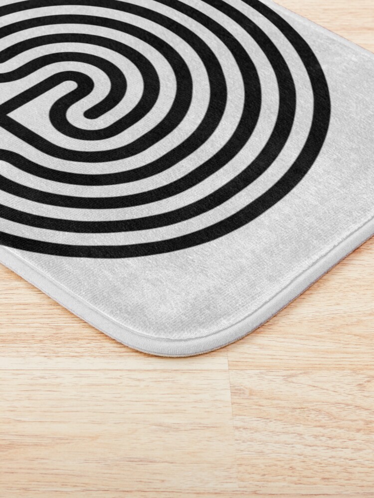 Alternate view of #Cretan, #labyrinth, Cretanlabyrinth Bath Mat