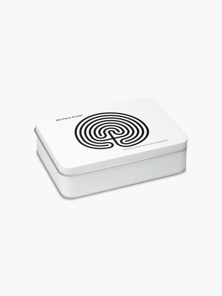 Alternate view of #Cretan, #labyrinth, Cretanlabyrinth Jigsaw Puzzle