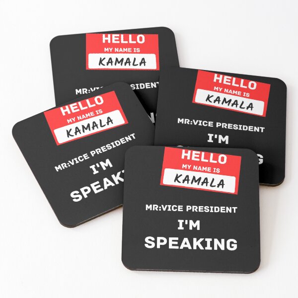 Item preview, I'M SPEAKING Mr VICE PRESIDENT KAMALA DEBATE QUOTE SHIRT DESIGN  designed and sold by farhatkhanfir.