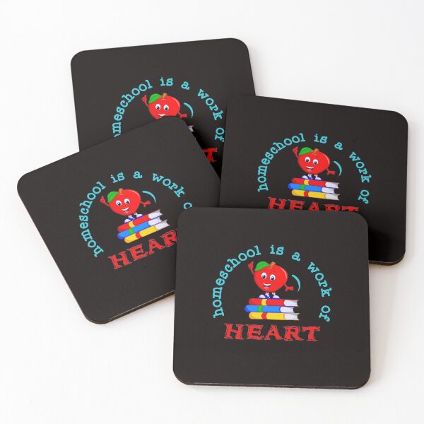 Item preview, Homeschool Is a Work of Heart designed and sold by cutitoutsir.