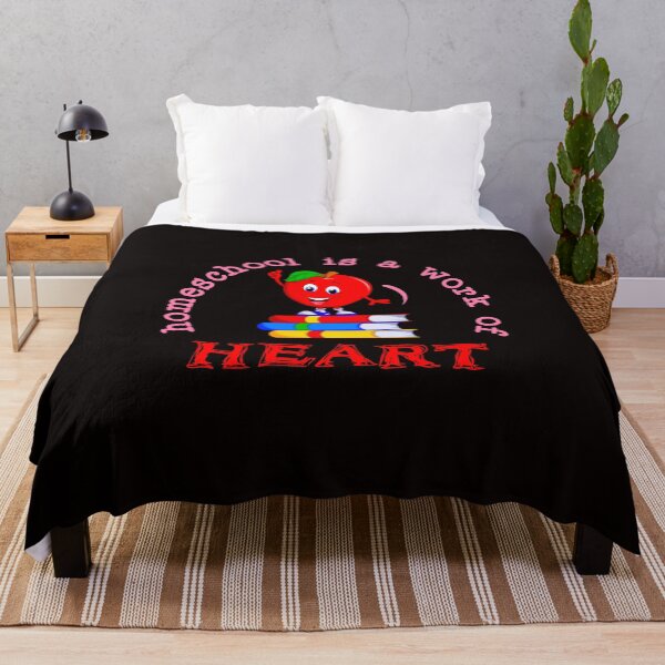 Item preview, Homeschool Is a Work of Heart designed and sold by cutitoutsir.