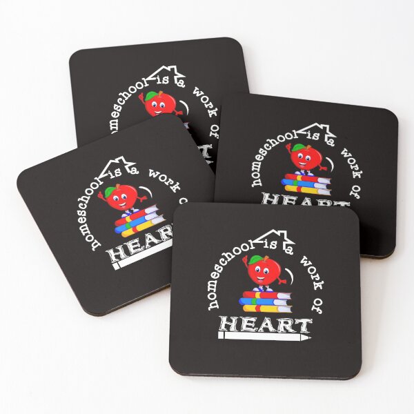 Item preview, Homeschool Is a Work of Heart designed and sold by cutitoutsir.