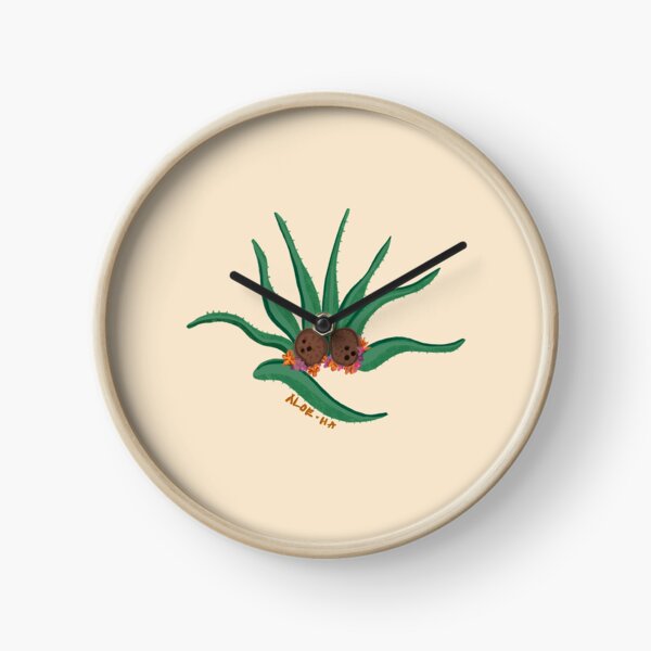Item preview, Aloha - Aloe Ha - Aloe Vera pun - Plant pun -Coconuts - Hawaiian Lei designed and sold by Ksera.Art.