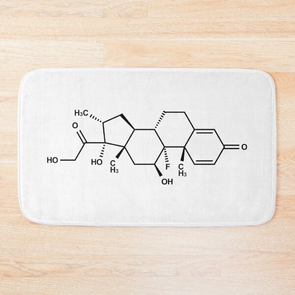 Item preview, Dexamethasone Chemical Molecule Structure designed and sold by Girih.
