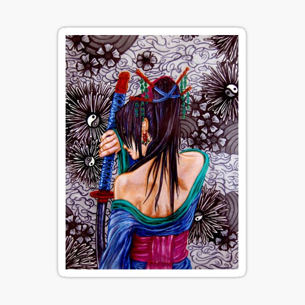 Samuraia Sticker