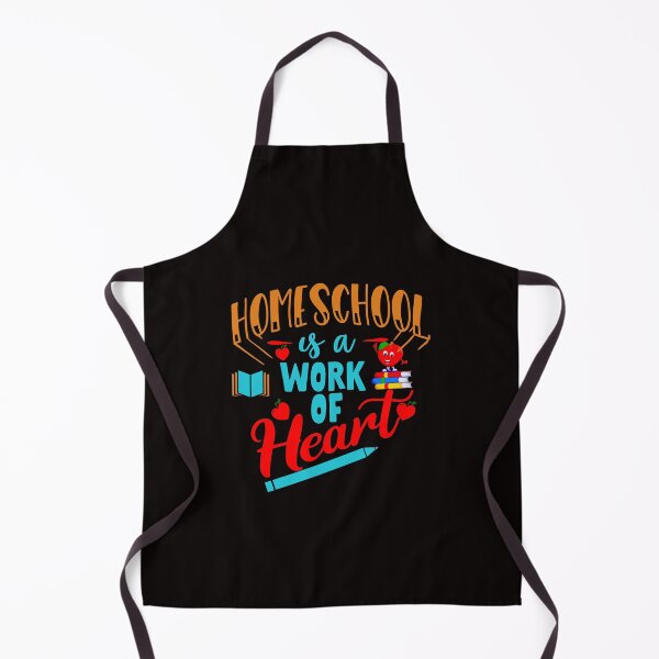 Item preview, Homeschool Is a Work of Heart designed and sold by cutitoutsir.
