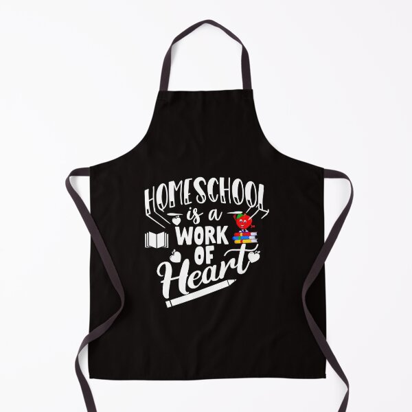 Item preview, Homeschool Is a Work of Heart designed and sold by cutitoutsir.