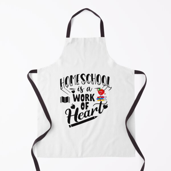 Item preview, Homeschool Is a Work of Heart designed and sold by cutitoutsir.
