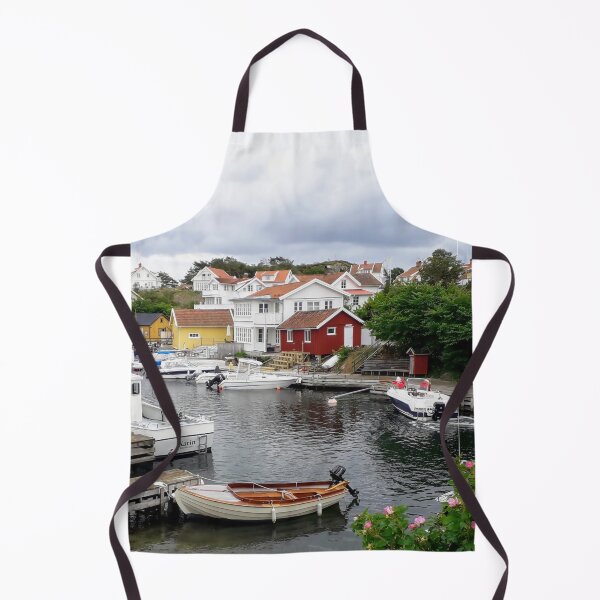 Item preview, Small boats in a old town in Sweeden designed and sold by Tanja Dianova.