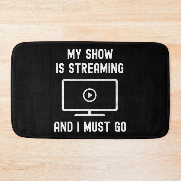 Item preview, Funny Binge Watching I Must Go Gift For TV Show Fans designed and sold by VDKMerch.