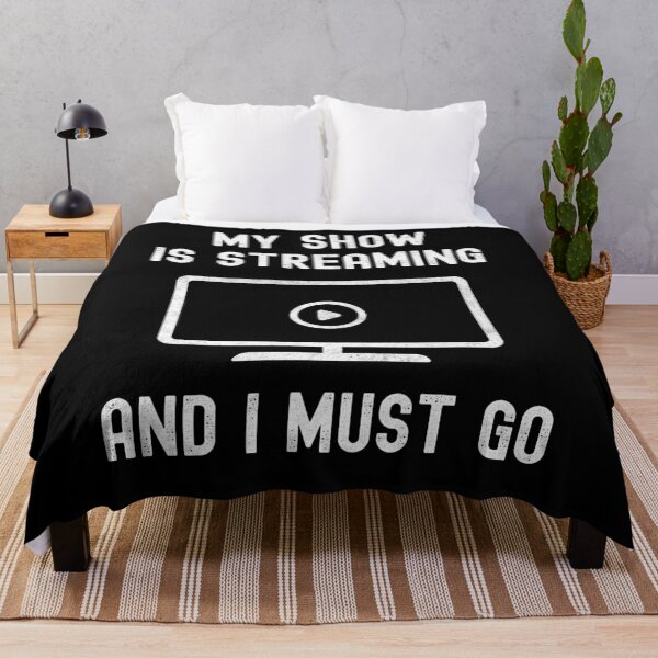 Item preview, Funny Binge Watching I Must Go Gift For TV Show Fans designed and sold by VDKMerch.