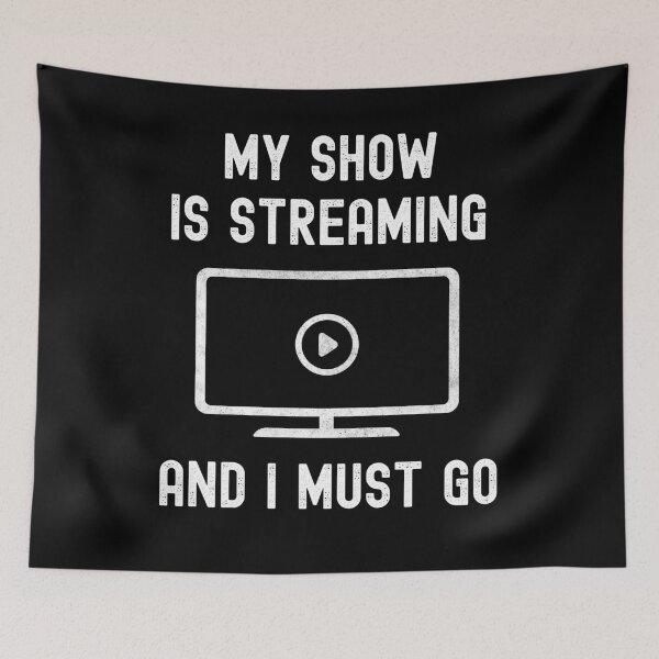 Item preview, Funny Binge Watching I Must Go Gift For TV Show Fans designed and sold by VDKMerch.