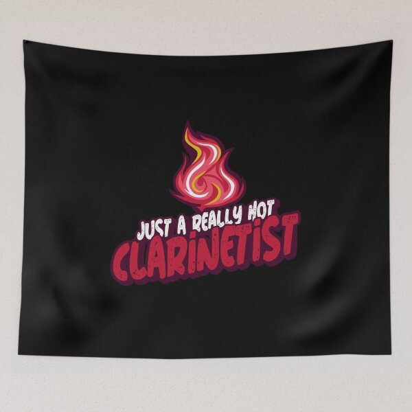 Item preview, Just A Really Hot Clarinetist designed and sold by PunyPun.