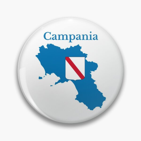 Item preview, Campania Map Flag, Italy, Italian Region. designed and sold by marosharaf.
