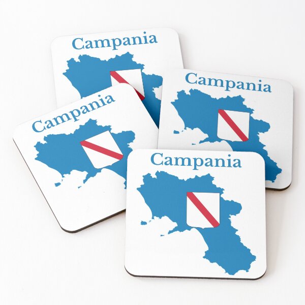 Item preview, Campania Map Flag, Italy, Italian Region. designed and sold by marosharaf.