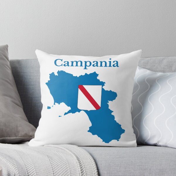Item preview, Campania Map Flag, Italy, Italian Region. designed and sold by marosharaf.