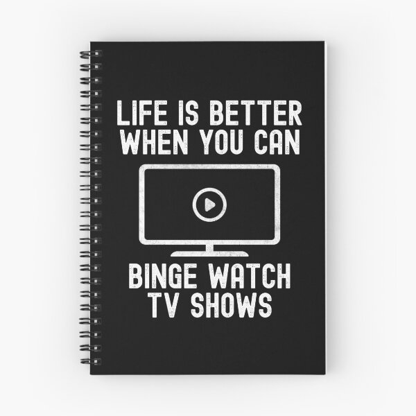 Item preview, Funny Binge Watching Life Is Better Gift For TV Show Fans designed and sold by VDKMerch.