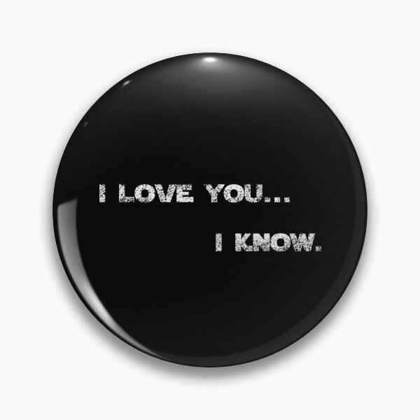 Item preview, I love you I know designed and sold by NiceSign.