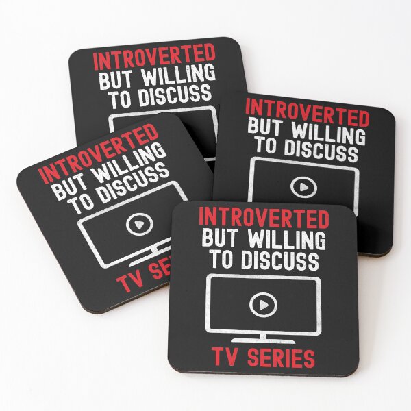Item preview, Funny Binge Watching Introverted Gift For TV Show Fans designed and sold by VDKMerch.