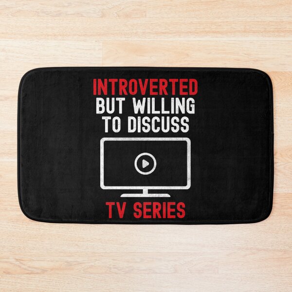 Item preview, Funny Binge Watching Introverted Gift For TV Show Fans designed and sold by VDKMerch.