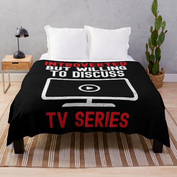 Item preview, Funny Binge Watching Introverted Gift For TV Show Fans designed and sold by VDKMerch.